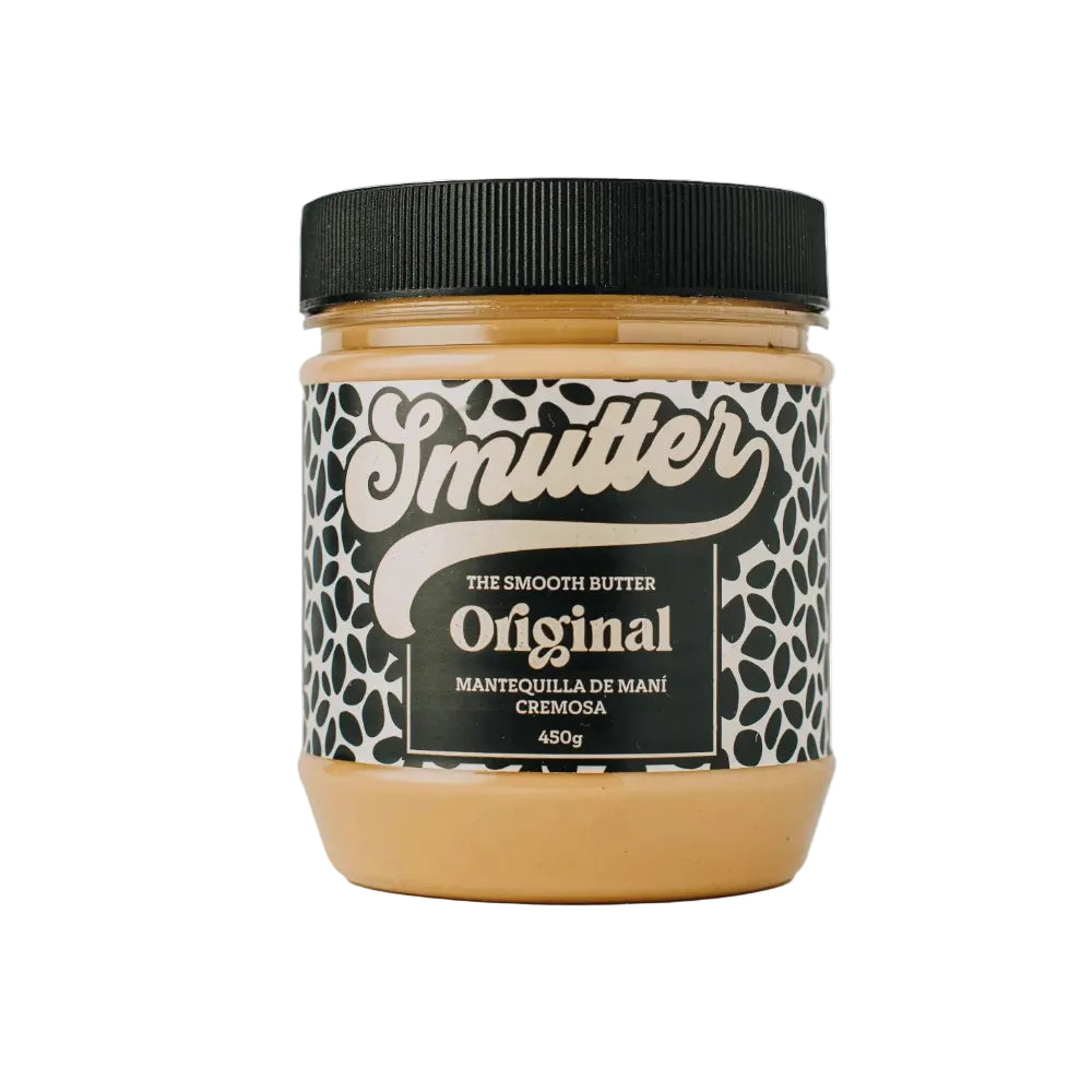 MANTEQUILLA DE MANÍ - ORIGINAL - SMUTTER 450 GRS 12 UNIDS