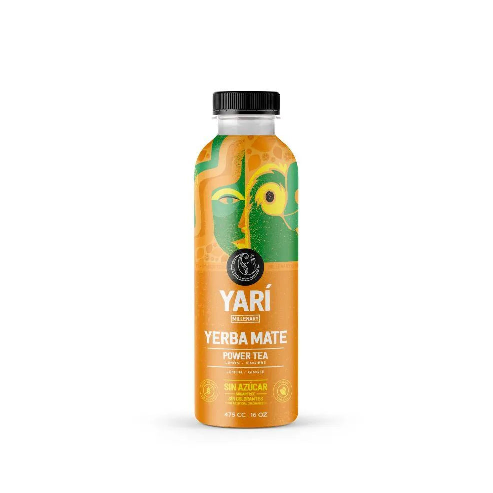 MATE YARI SWEET LEMON GINGER 475 ML 12 UNIDS