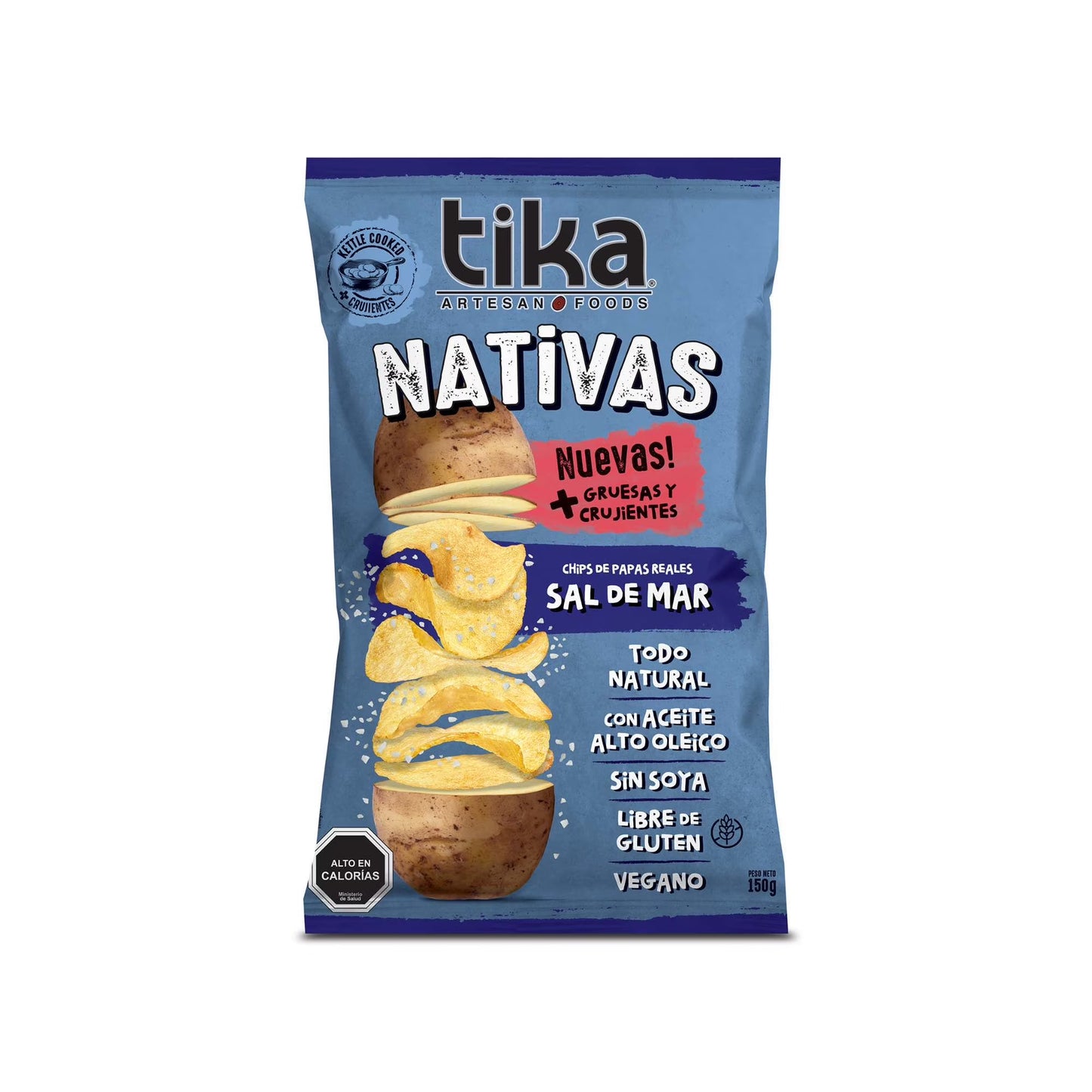 TIKA NATIVAS SAL DE MAR 150 GRS 15 UNIDS