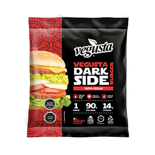 HAMBURGUESA DARK SIDE VEGUSTA 20 UNIDS