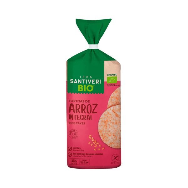 TORTITAS DE ARROZ ORGÁNICO NUTRISA 130 GRS 12 UNIDS