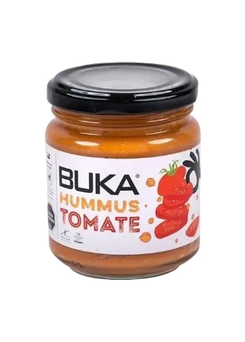 HUMMUS TOMATE BUKA 220 GRS 12 UNIDS