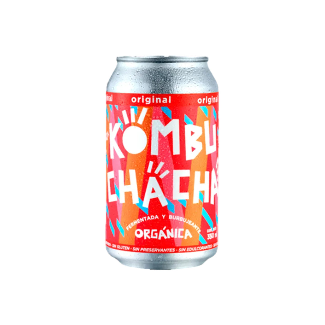 KOMBUCHACHA CERO ORIGINAL LATA 350 ML 24 UNIDS