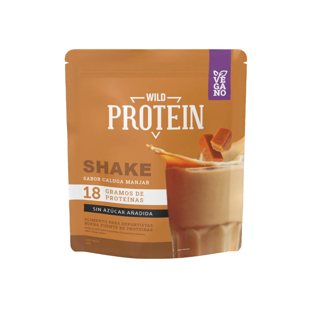 WILD FOODS PROTEIN VEGAN SHAKE MANJAR 1 KG