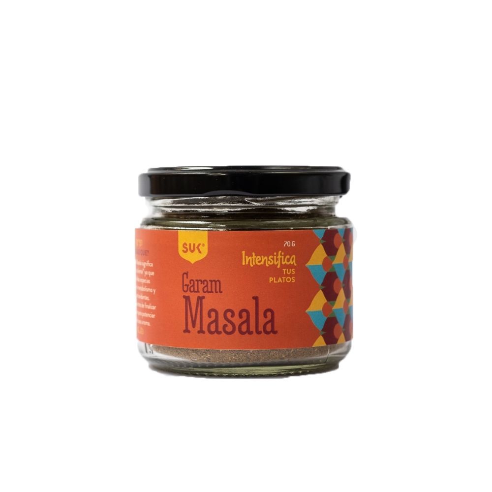 GARAM MASALA SUK 70 GRS 6 UNIDS