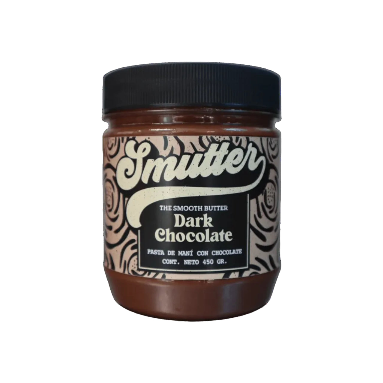 MANTEQUILLA DE MANÍ - DARK CHOCOLATE - SMUTTER 450 GRS 12 UNIDS
