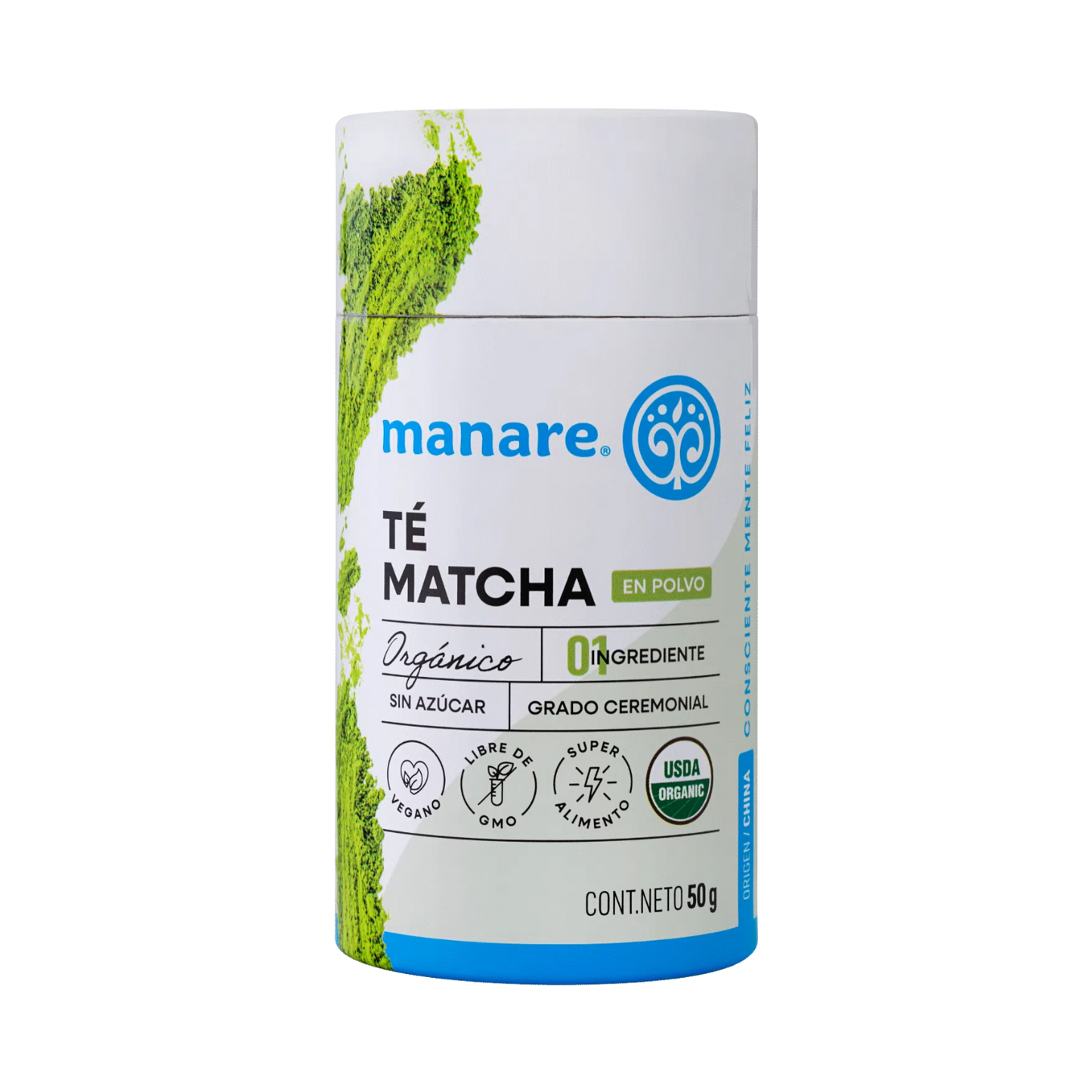 TE MATCHA GIFT BOX ORGÁNICO MANARE 50 GRS