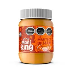 MANTEQUILLA DE MANÍ KING CRUNCH 350 GRS 12 UNIDS