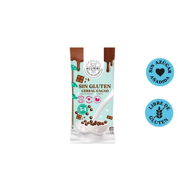 PACK SHOT BOLITA CACAO ECOVIDA 11 UNIDS 90 GRS