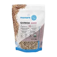 QUINOA TRICOLOR ORGANICA MANARE 400 GRS X 4 UNIDS