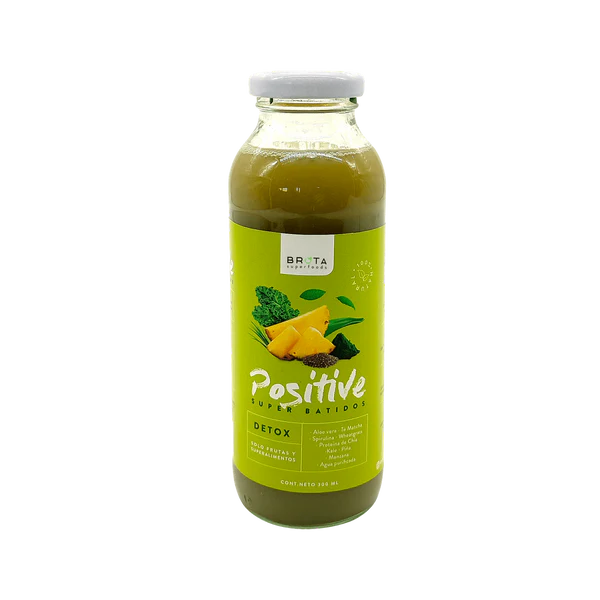 SUPERBATIDO - DETOX - Positive BROTA 12 UNIDS X 300 ML