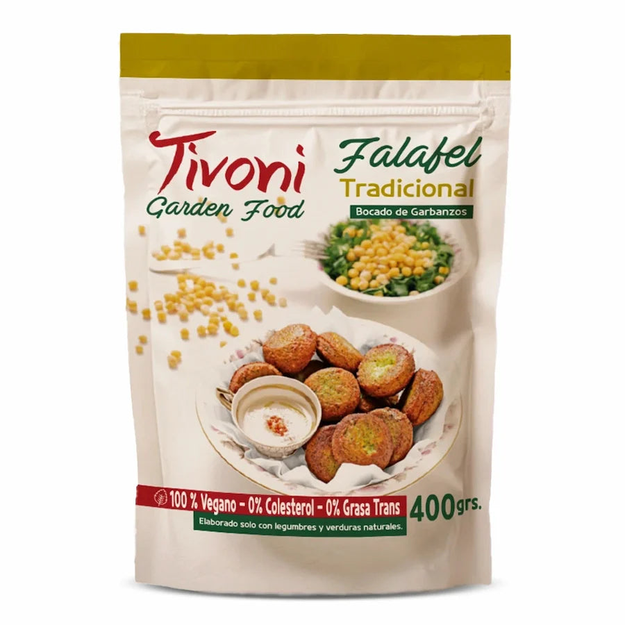 FALAFEL TRADICIONAL TIVONI DP 400 GRS 12 UNIDS