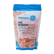 SAL ROSADA DEL HIMALAYA GRUESA MANARE 1 KG 6 UNIDS