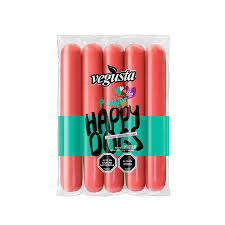 SALCHICHA HAPPY DOGS VEGUSTA 250 GRS 20 PACKS