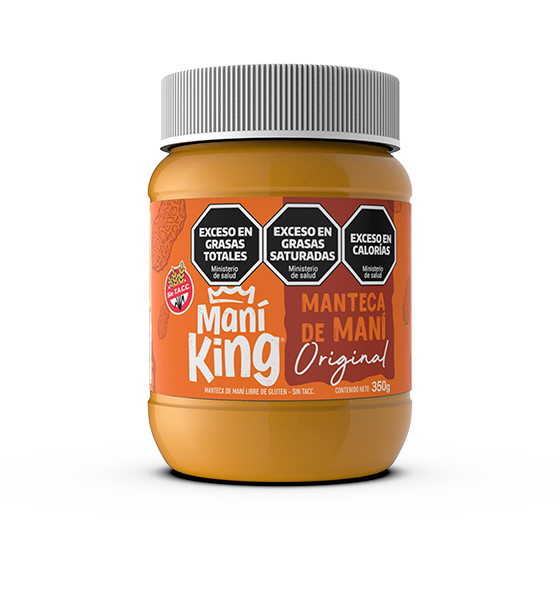 MANTEQUILLA DE MANÍ KING 350 GRS 12 UNIDS
