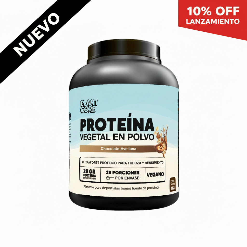 SHAKE PROTEÍNA CHOCOLATE AVELLANA PLANTCORE 1 KG