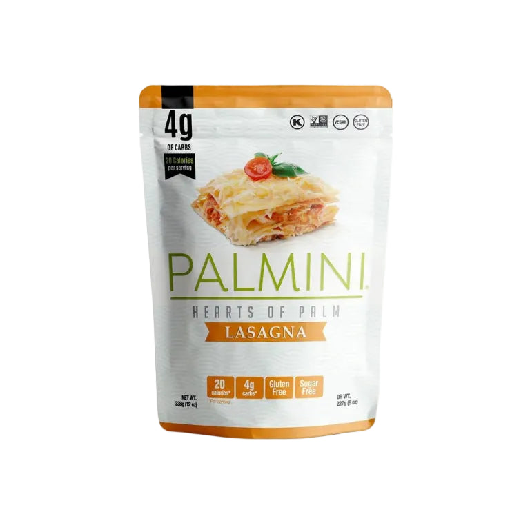 LASAGNA DE PALMITOS PALMINI 340 GRS 6 UNIDS