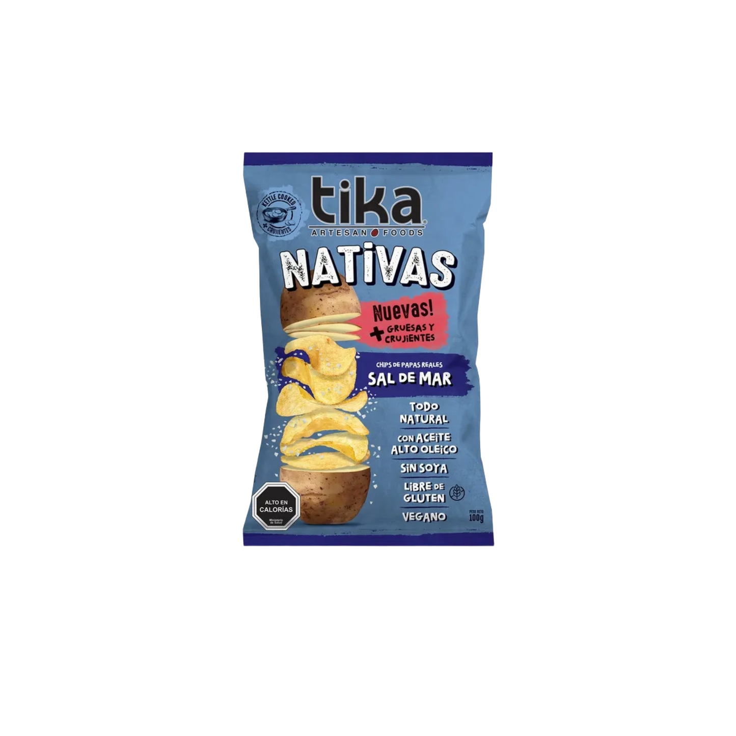 TIKA NATIVAS SAL DE MAR 35 GRS 15 UNIDS