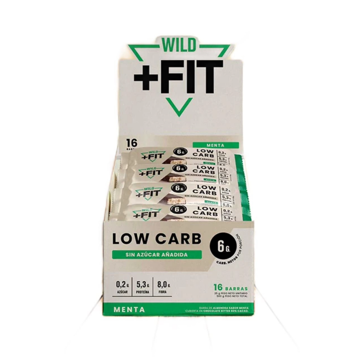 WILD FIT MENTA BITTER 16 UNIDS 35 GRS