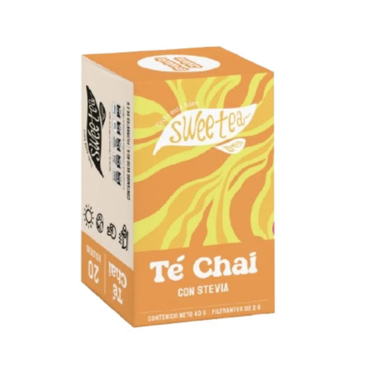 TÉ CHAI CON STEVIA 20 BOLSITAS SWEETEA