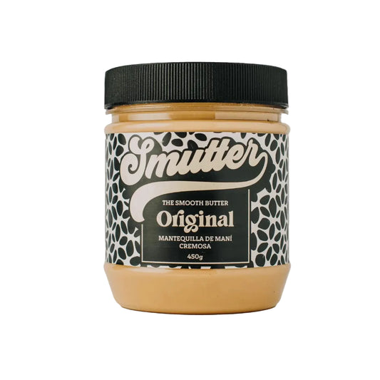 MANTEQUILLA DE MANÍ - ORIGINAL - SMUTTER 450 GRS 12 UNIDS