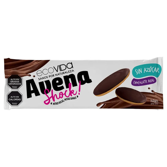 GALLETA AVENA SHOCK ECOVIDA 24 UNIDS 140 GRS