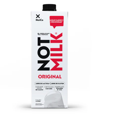 NOTCO Not MILK ORIGINAL 1 LITRO 12 UNIDS