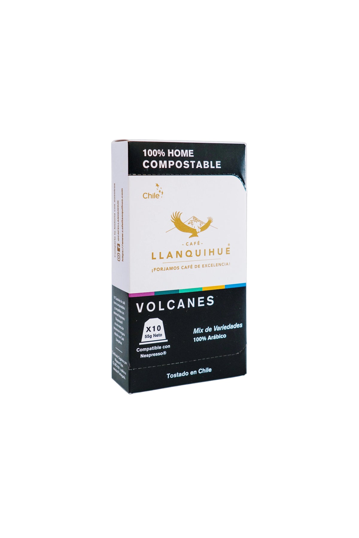 CAPSULAS DE CAFÉ LLANQUIHUE SURTIDO 55 GRS 10 UNIDS