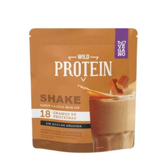 WILD FOODS PROTEIN VEGAN SHAKE MANJAR 350 GRS