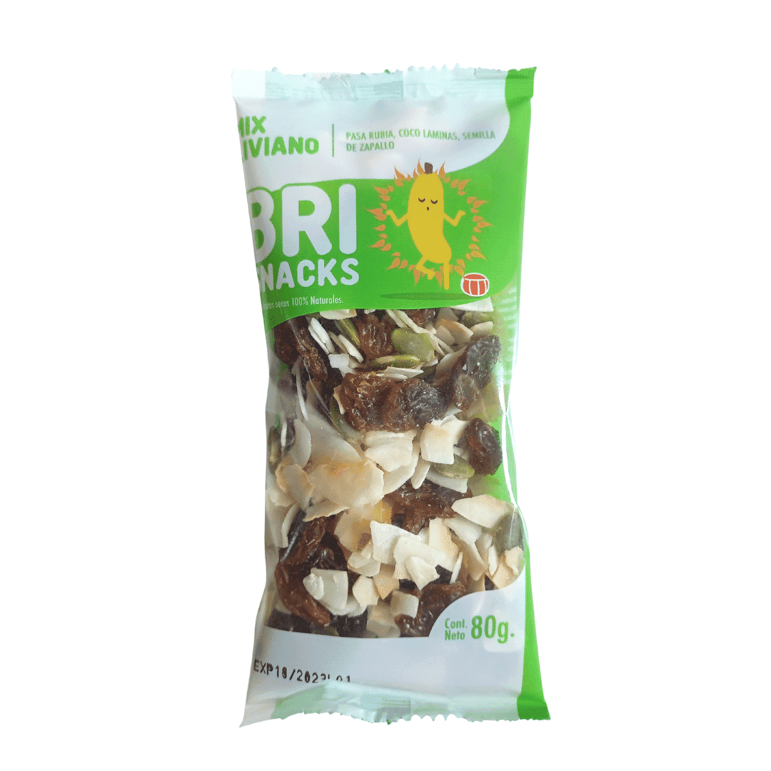 BRISNACKS MIX LIVIANO 30 GRS 20 UNIDS