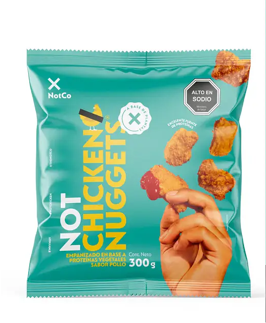 NOTCO NOT CHICKEN NUGGETS 300 GRS 18 UNIDS