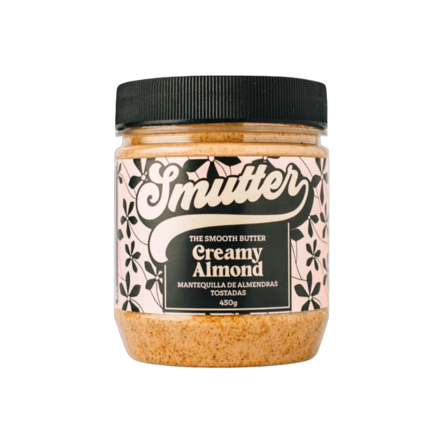 MANTEQUILLA DE ALMENDRA SMUTTER 450 GRS 12 UNIDS