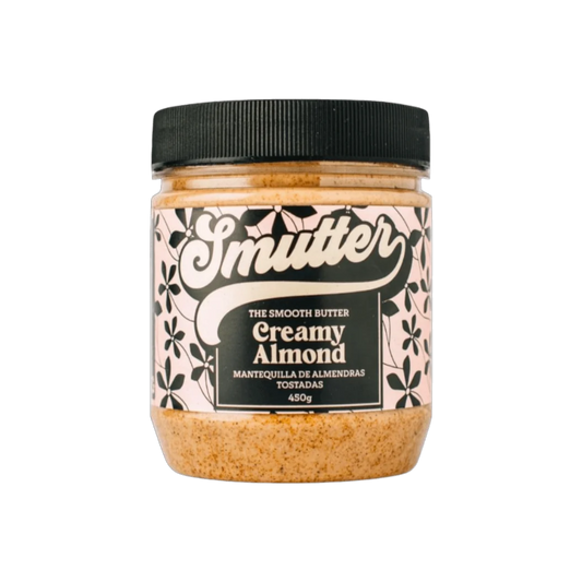 MANTEQUILLA DE ALMENDRA SMUTTER 450 GRS 12 UNIDS