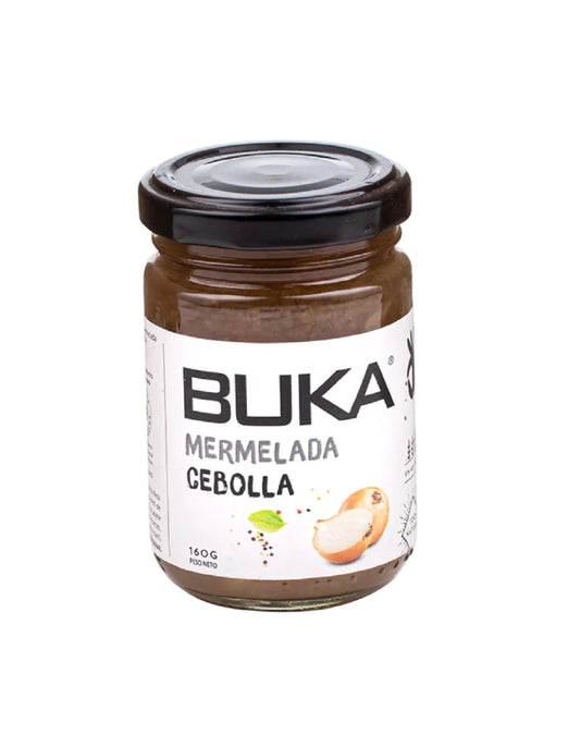 MERMELADA CONFITURA DE CEBOLLA BUKA 160 GRS 12 UNIDS