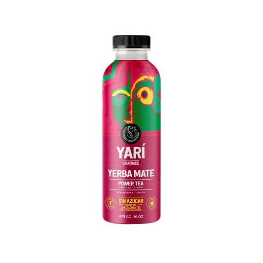 MATE YARI STRAWBERRY LEMON 475 ML 12 UNIDS