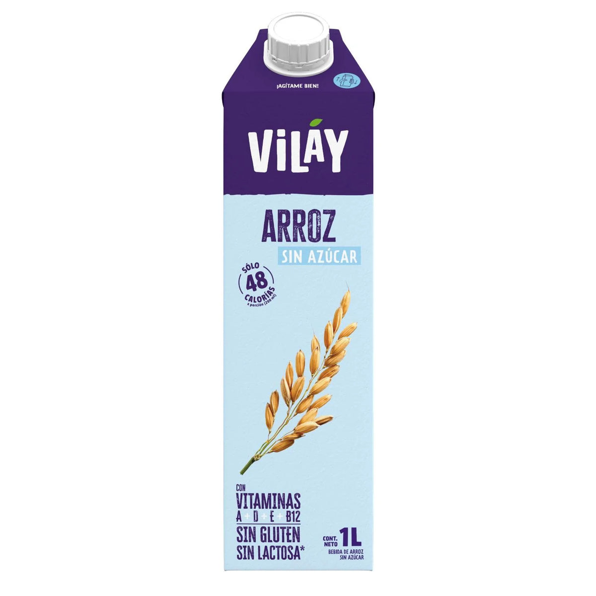 BEBIDA DE ARROZ ORIGINAL VILAY 1 LITRO 12 UNIDS