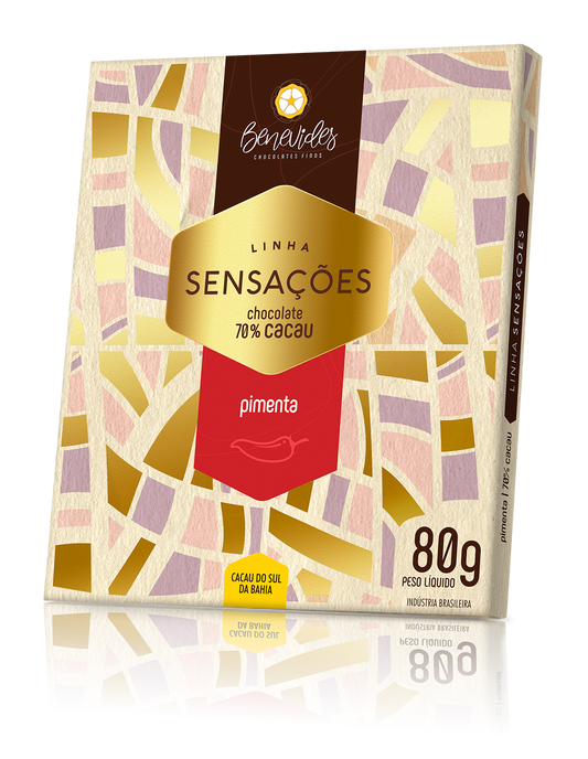 CHOCOLATE BEAN TO BAR 70% CON AJI BENEVIDES