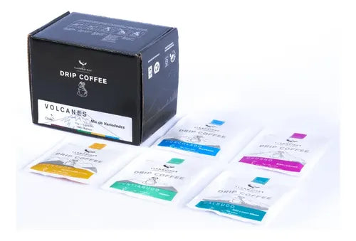 DRIP COFFEE NEGRO LLANQUIHUE MIX DE VARIEDADES 10 GRS20 UNIDS