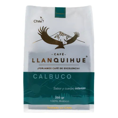 CAFÉ EN GRANO LLANQUIHUE CALBUCO INTENSO 250 GRS