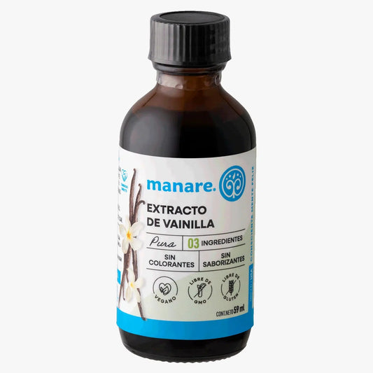 EXTRACTO DE VAINILLA PURO MANARE 59 ML SINGING DOG 6 UNIDS