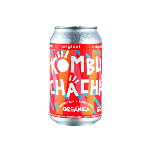 KOMBUCHACHA CERO ORIGINAL LATA 350 ML 24 UNIDS