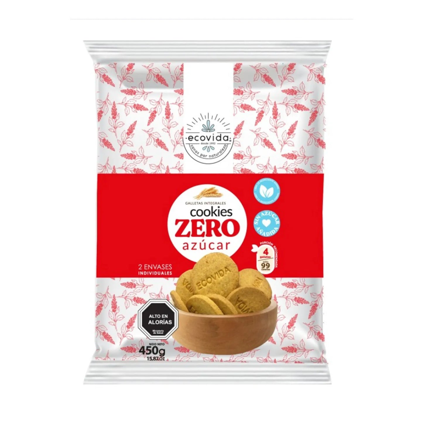 COOKIE DIET ECOVIDA 12 UNIDS 450 GRS