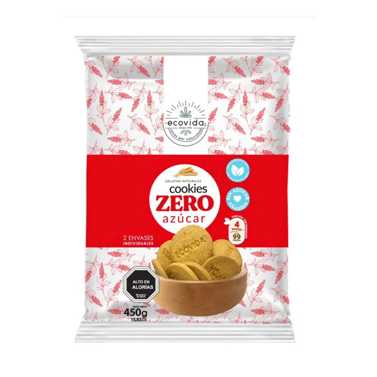 COOKIE DIET ECOVIDA 12 UNIDS 450 GRS