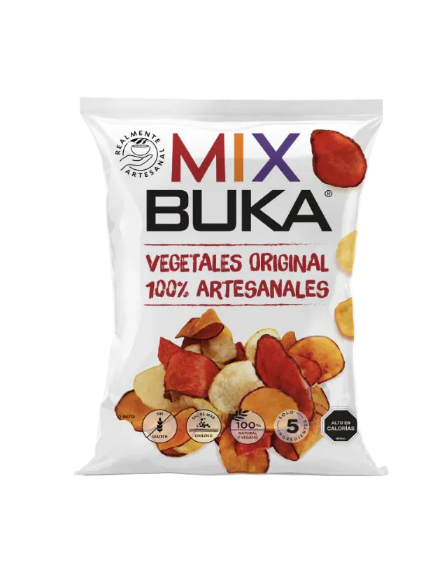 MIX DE VEGETALES BUKA 35 GRS 30 UNIDS