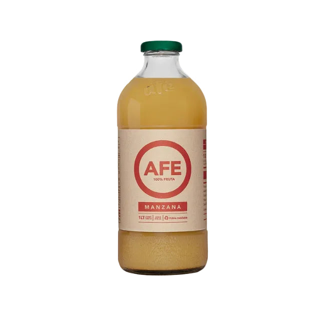 JUGO AFE MANZANA ROJA 1000 CC 6 UNIDS