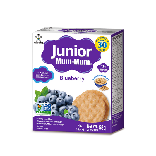 JUNIOR MUM MUM ARÁNDANO 58 GRS 6 UNIDS