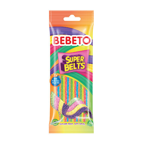 BEBETO SUPER BELTS LENGUAS MULTIFRUTA 75 GRS 12 UNIDS