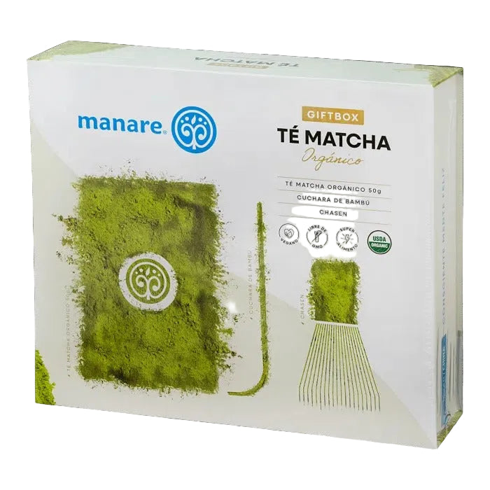 TE MATCHA GIFT BOX ORGÁNICO MANARE 50 GRS