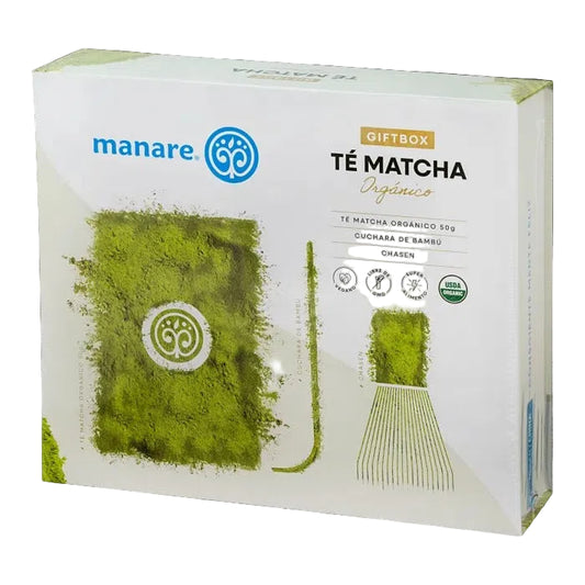TE MATCHA GIFT BOX ORGÁNICO MANARE 50 GRS