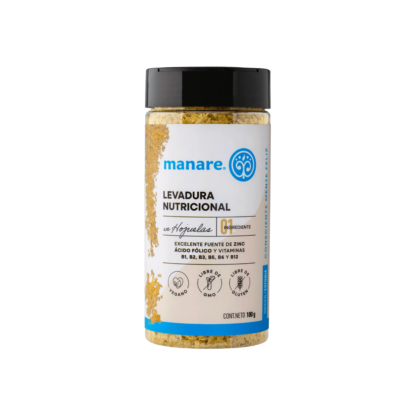 LEVADURA NUTRICIONAL MANARE 100 GRS 6 UNIDS